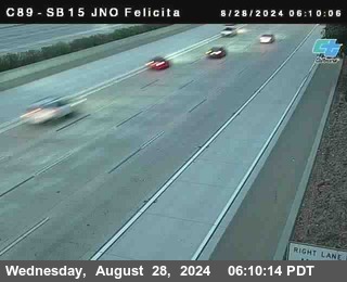 SB 15 at Felicita Road