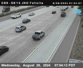 SB 15 at Felicita Road