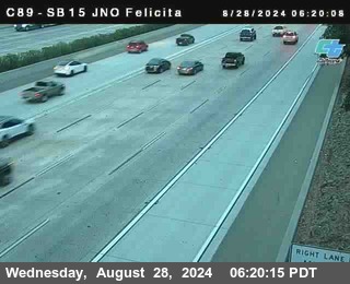 SB 15 at Felicita Road