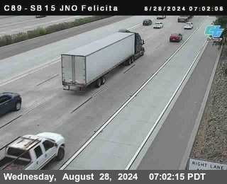 SB 15 at Felicita Road