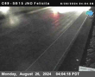 SB 15 at Felicita Road