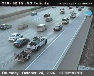 SB 15 at Felicita Road