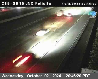 SB 15 at Felicita Road