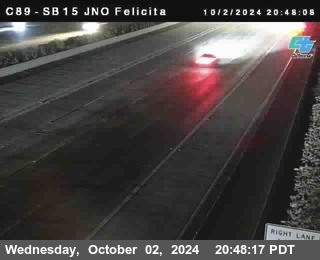 SB 15 at Felicita Road