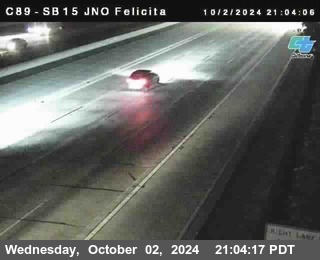 SB 15 at Felicita Road