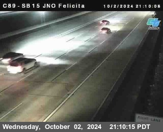 SB 15 at Felicita Road