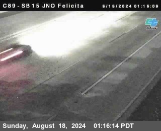 SB 15 at Felicita Road