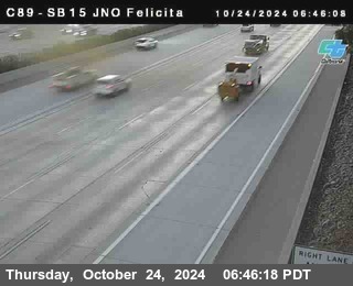 SB 15 at Felicita Road