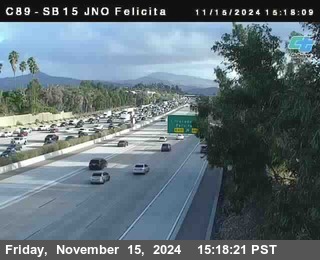 SB 15 at Felicita Road