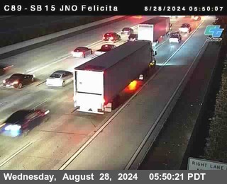 SB 15 at Felicita Road