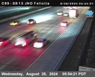 SB 15 at Felicita Road