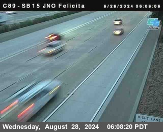 SB 15 at Felicita Road