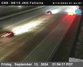 SB 15 at Felicita Road