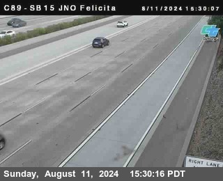 SB 15 at Felicita Road