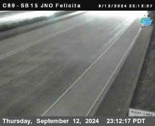 SB 15 at Felicita Road