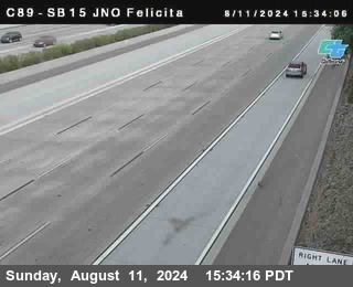 SB 15 at Felicita Road