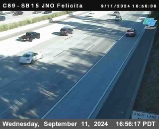 SB 15 at Felicita Road