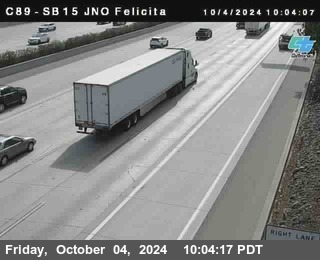 SB 15 at Felicita Road