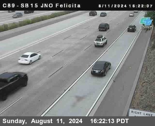 SB 15 at Felicita Road