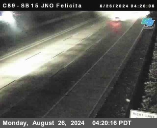 SB 15 at Felicita Road