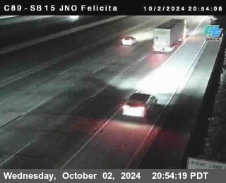 SB 15 at Felicita Road