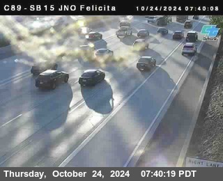 SB 15 at Felicita Road