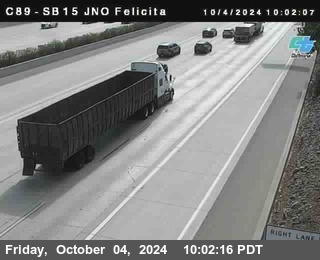 SB 15 at Felicita Road