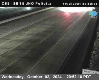 SB 15 at Felicita Road