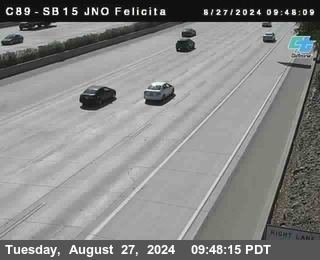 SB 15 at Felicita Road