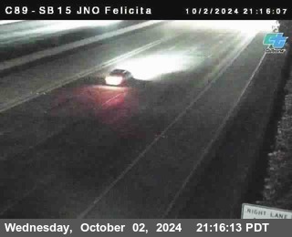 SB 15 at Felicita Road