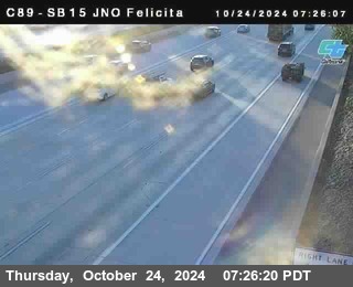 SB 15 at Felicita Road