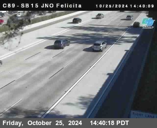 SB 15 at Felicita Road