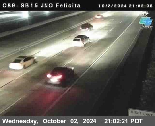 SB 15 at Felicita Road