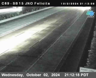 SB 15 at Felicita Road