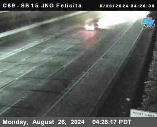 SB 15 at Felicita Road