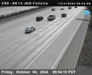 SB 15 at Felicita Road