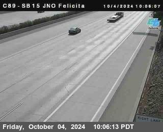 SB 15 at Felicita Road