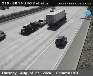 SB 15 at Felicita Road