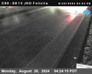 SB 15 at Felicita Road