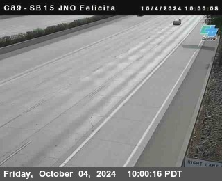 SB 15 at Felicita Road