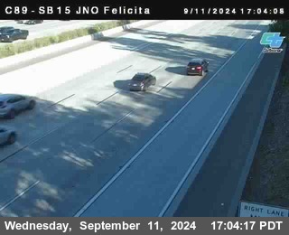 SB 15 at Felicita Road