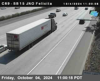 SB 15 at Felicita Road