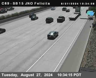 SB 15 at Felicita Road