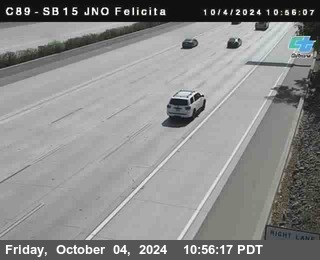 SB 15 at Felicita Road