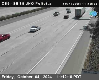 SB 15 at Felicita Road