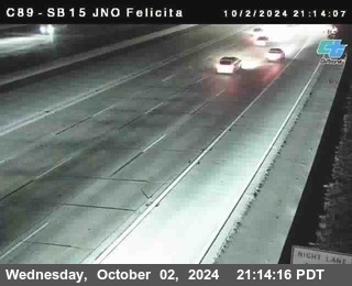 SB 15 at Felicita Road