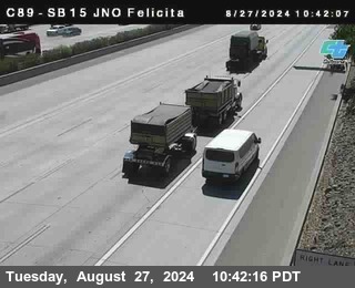 SB 15 at Felicita Road