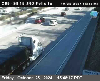 SB 15 at Felicita Road