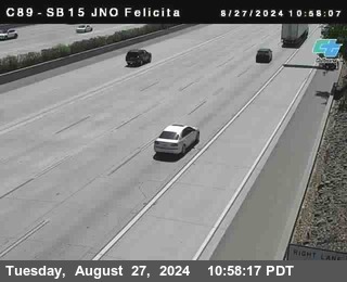 SB 15 at Felicita Road