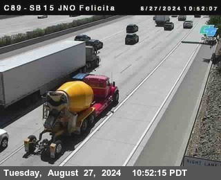 SB 15 at Felicita Road